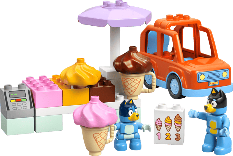 LEGO DUPLO Bluey Eisstand Set
