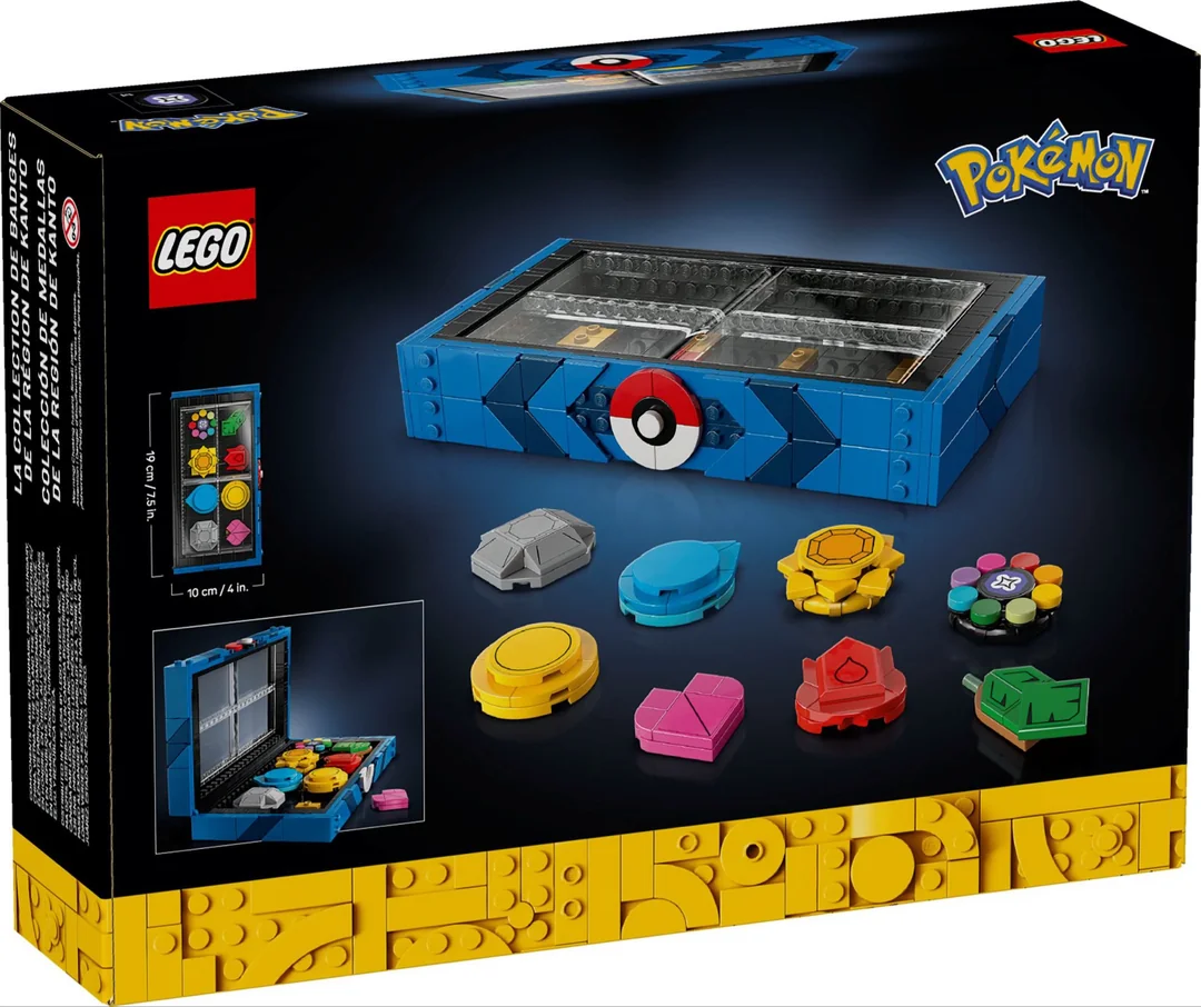 LEGO Pokémon 40892 - Display-Box mit Pokéball-Verschluss