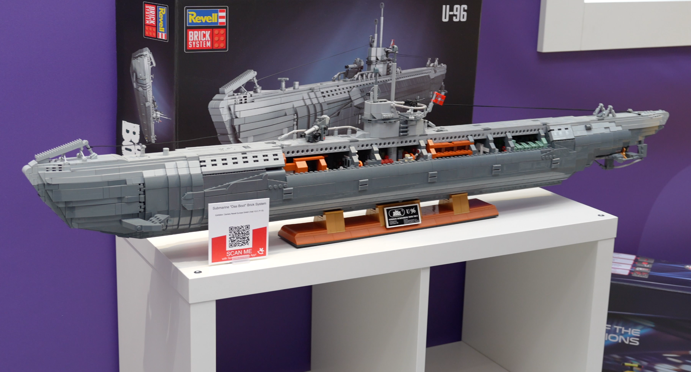 Revell Riesen U-Boot in Bricks