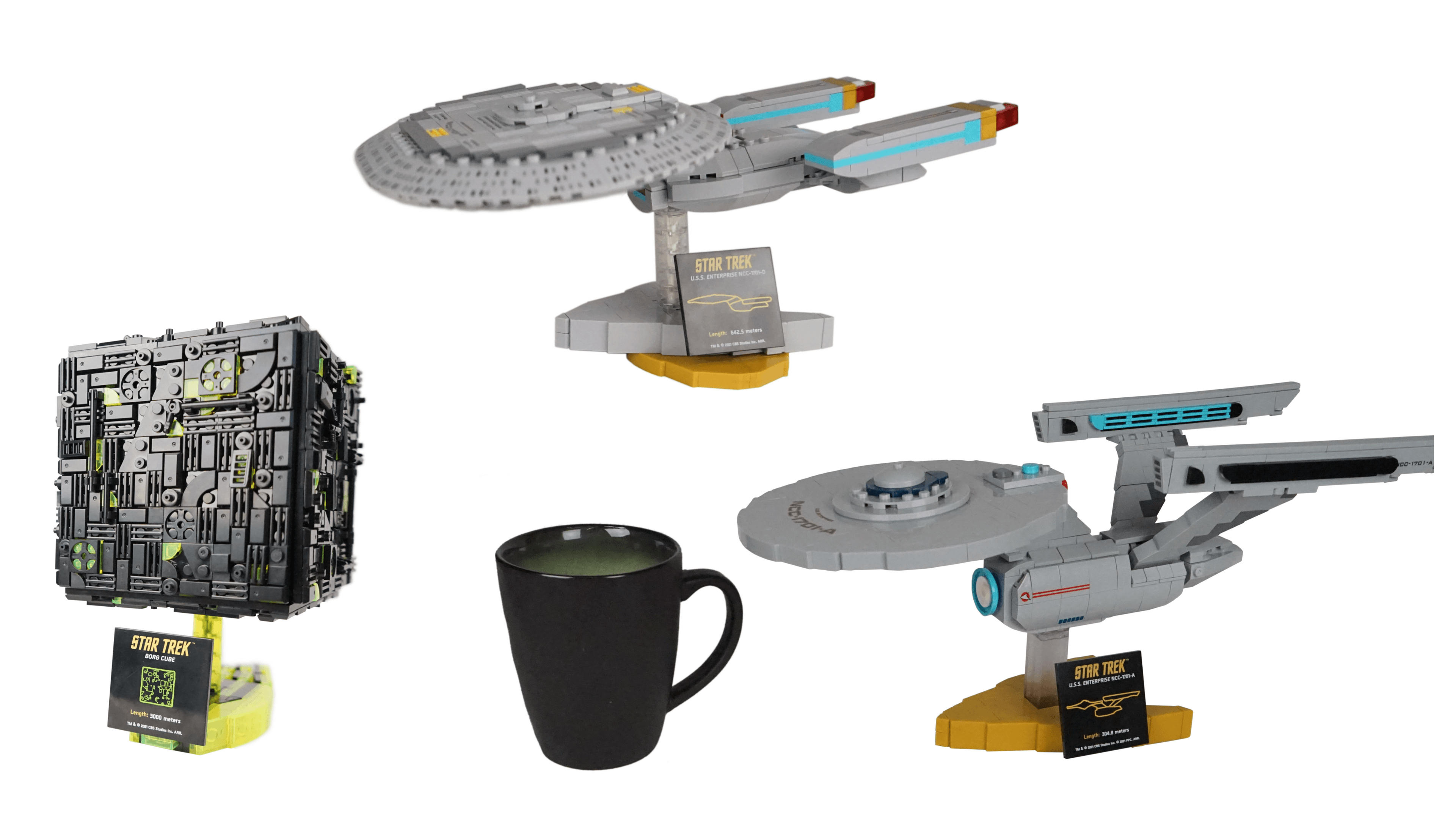 Star Trek: Mid-Size Collection #104178 #104179 #104180
