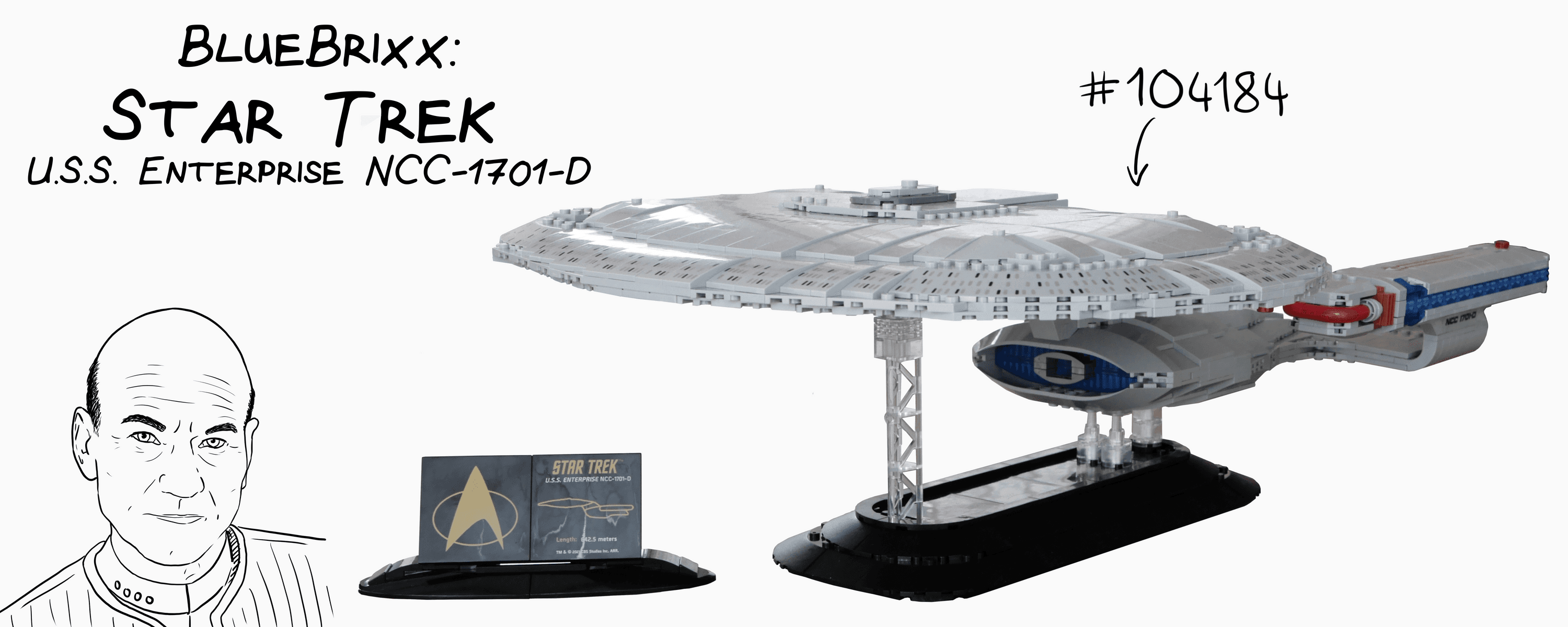 Blue Brixx - Star Trek USS Enterprise NCC-1701-D #104184