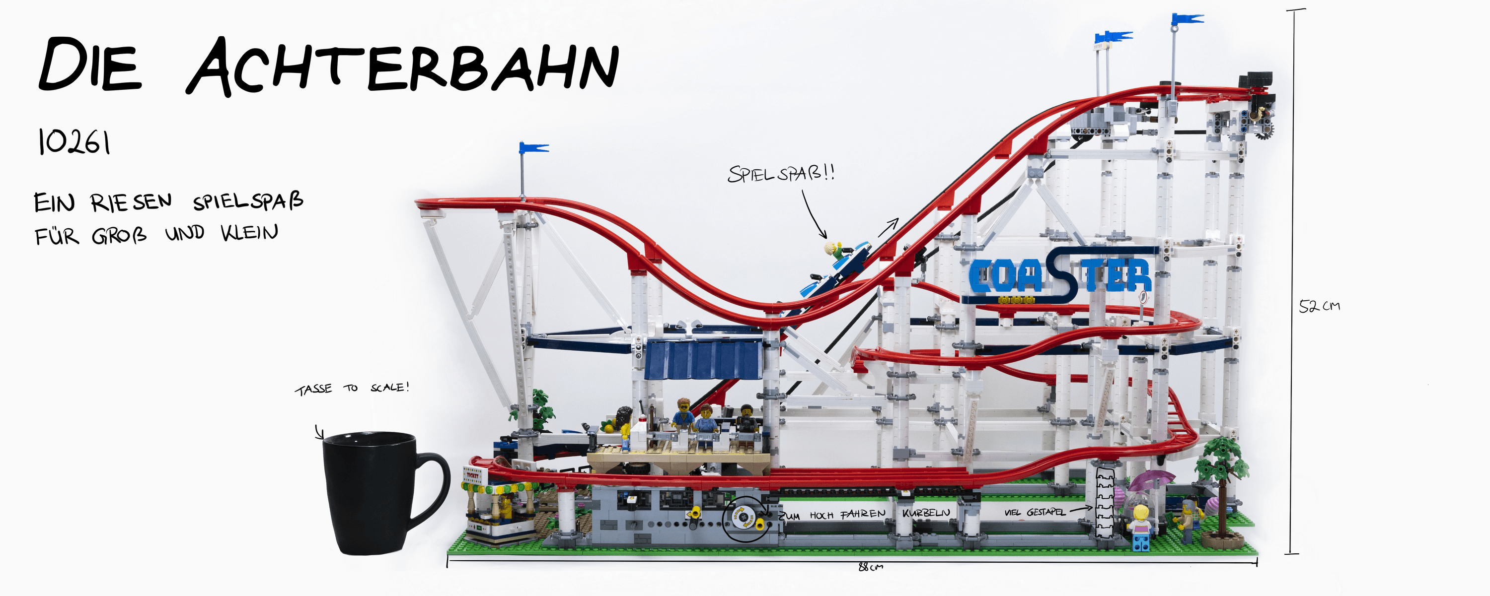 Lego - Achterbahn #10261