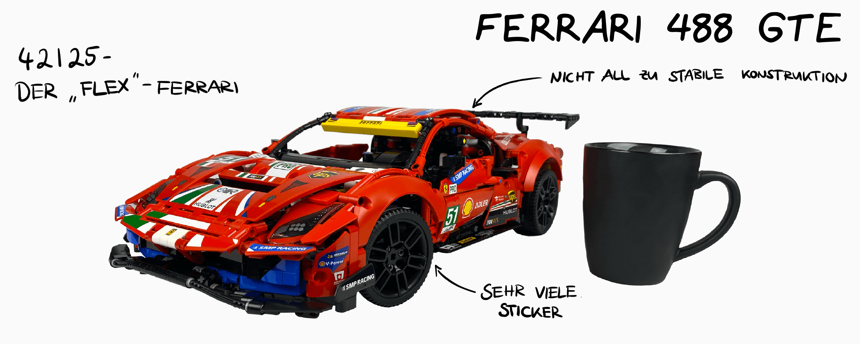 Lego - Ferrari 488 GTE “AF Corse #51” #42125